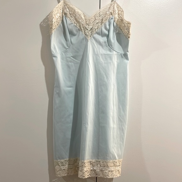 Vintage Pennys Gaymode Blue Slip - Picture 1 of 5